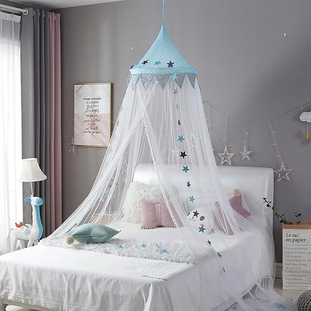 toda la vida Ejecutante asiático Textiles del hogar Accesorios para camas 1Pc Beautiful Round Lace Bed Canopy  Netting Curtain Dome Mosquito Net,White vemax.es