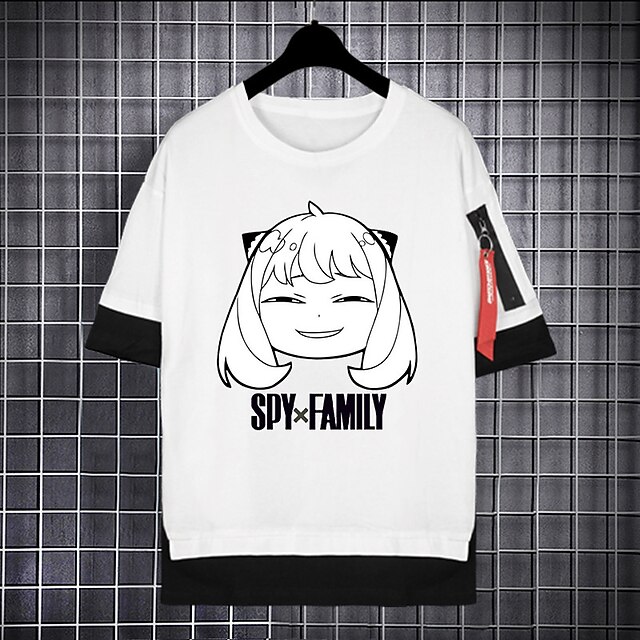 Toys & Hobbies Cosplay & Costumes | Inspired by SPY×FAMILY Loid Forger Yor Forger Anya Forger Cosplay Costume T-shirt Polyester 