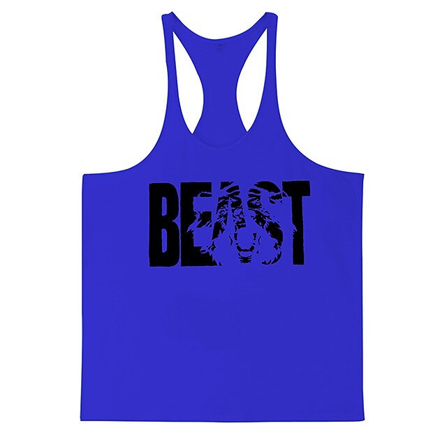 Sports & Outdoors Running, Jogging & Walking | Mens Sleeveless Running Tank Top Racerback Tee Tshirt Top Athletic Breathable Qui