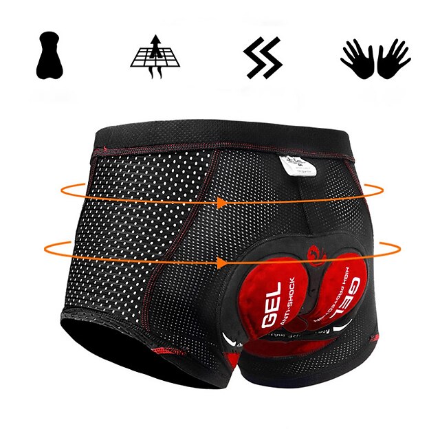 Men's Cycling Underwear Shorts Biker Shorts Cycling Underwear Bike