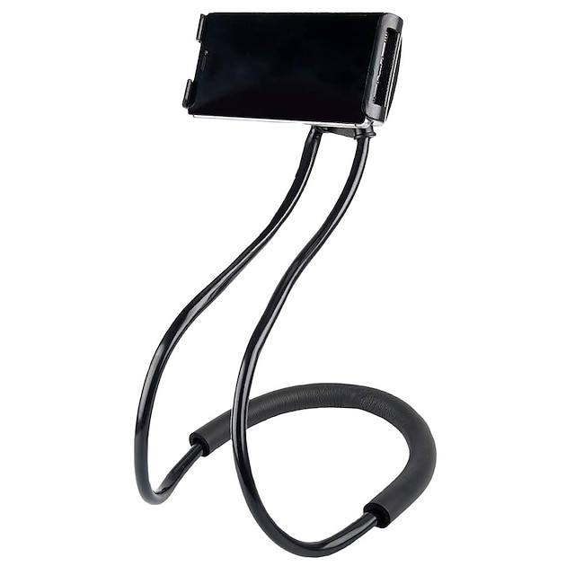  Svanehals telefonholder Justerbar Anti-glide Hængende på halsen Telefonholder til Cykel Seng Selfies / Vlogging / Livestreaming Kompatibel med Alle mobiltelefoner Tilbehør til mobiltelefoner