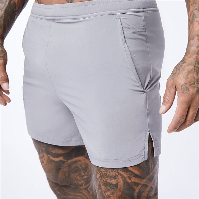 Mens Clothing Mens Bottoms | Mens Classic Style Fashion Active Shorts Elastic Waist Front Pocket Short Pants Sports Outdoor Casu