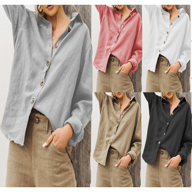 Sports & Outdoors Camping, Hiking & Backpacking | Womens Hiking Shirt / Button Down Shirts Henley Shirt Top Outdoor Breathable Q