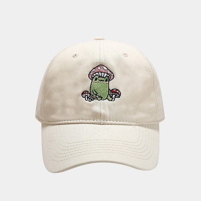 Shoes & Bags Fashion Accessories | Women Men Couple Summer Cotton Baseball Cap Cartoon Embroidery Solid Color Harajuku Hip Hop S