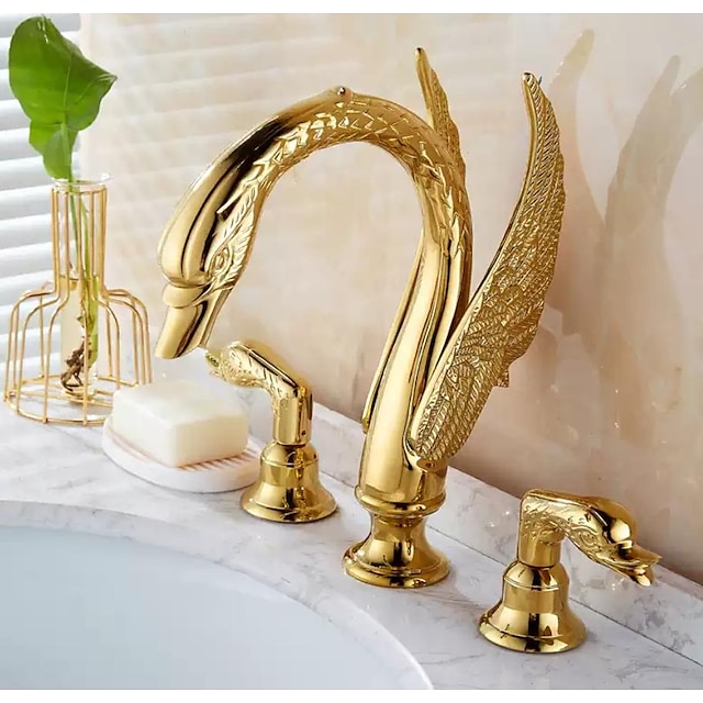 Luxury bathroom sink faucets