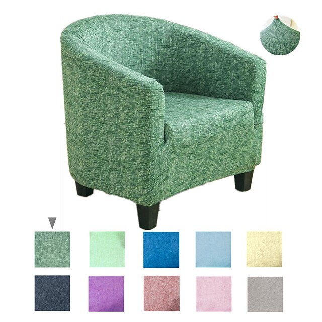 Home & Garden Home Textiles | Stretch Club Chair Slipcover Stretch Armchair Covers Barrel Tub Chair Covers Sofa Cover Couch Furn