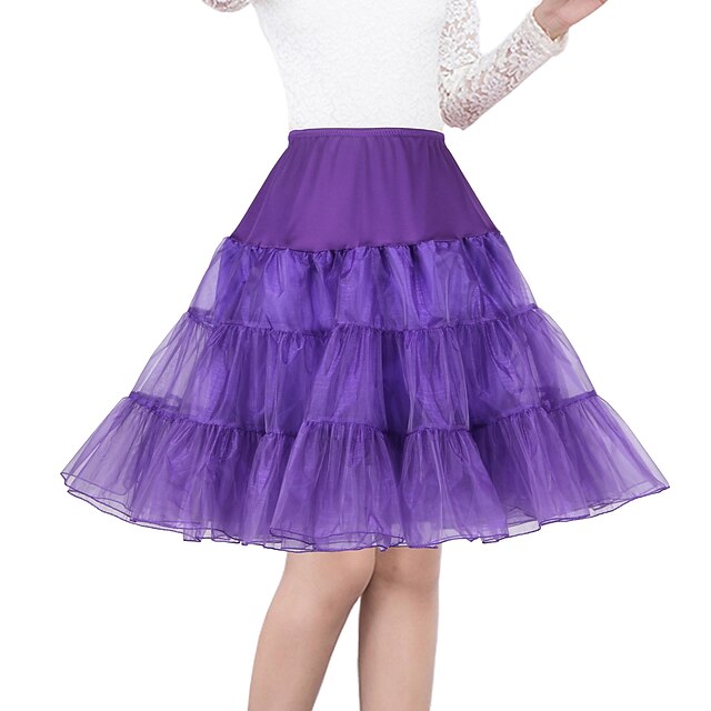 Princess Lolita 1950s Petticoat Hoop Skirt Tutu Under Skirt Crinoline ...