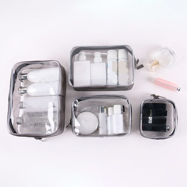 Home & Garden Home Decor | 4Pcs Transparent Waterproof Storage Bags - LZ03542