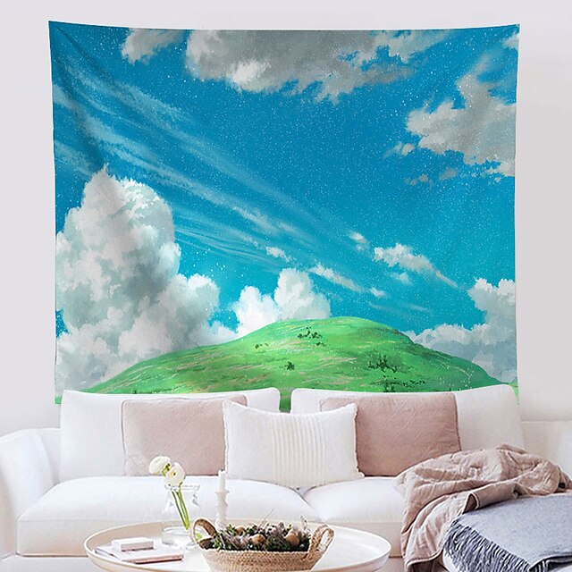 Home & Garden Home Decor | Oil Painting Style Wall Tapestry Art Decor Blanket Curtain Hanging Home Bedroom Living Room Decoratio