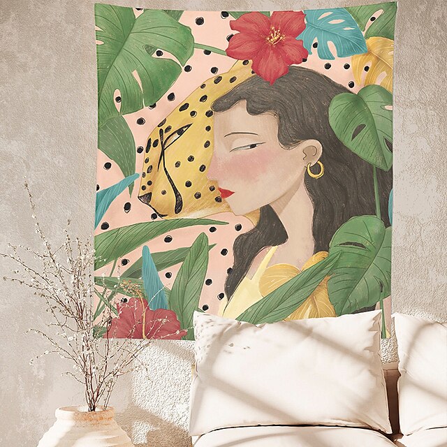 Home & Garden Home Decor | boho beauty print tapestry 1 piece - PF86631