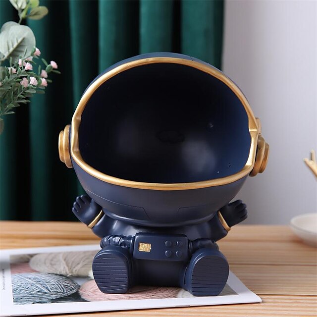 Home & Garden Home Decor | New Space Astronaut Storage Ashtray Convenient And Practical Resin Ornaments Home Living Room Decorat