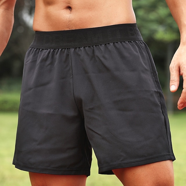 Mens Clothing Mens Bottoms | Mens Casual Casual / Sporty Active Shorts Pocket Elastic Waist Short Pants Sports Outdoor Casual Mi