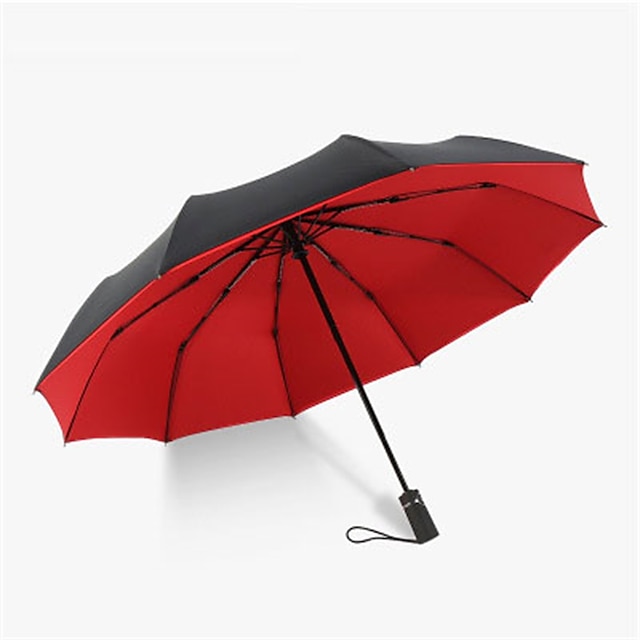  Travel Umbrella Windproof Auto Open & Close Collapsible Folding Small Compact Umbrella for Rain