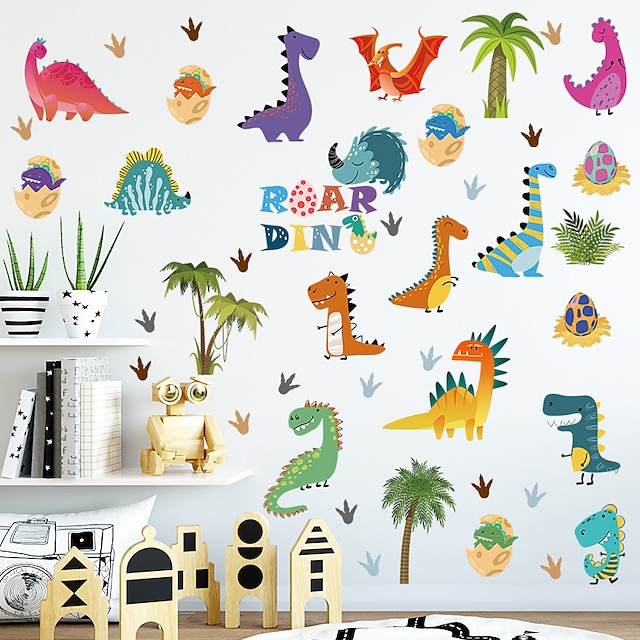 Home & Garden Home Decor | Animals / Cartoon Wall Stickers Living Room / Kids Room & kindergarten, Removable / Pre-pasted PVC Ho