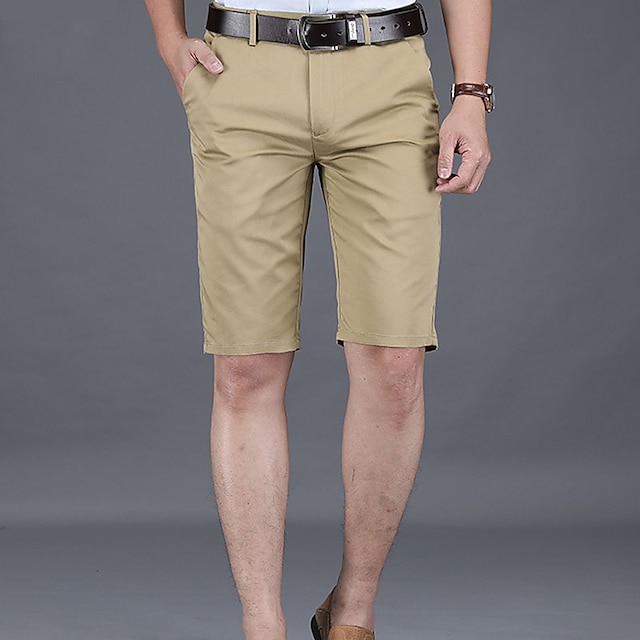 Pants Casual Daily Micro-elastic Solid 