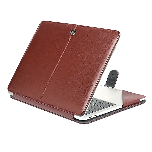  MacBook Custodia Compatibile con Macbook Air Pro 13.3 pollice Resistente pelle sintetica Tinta unica