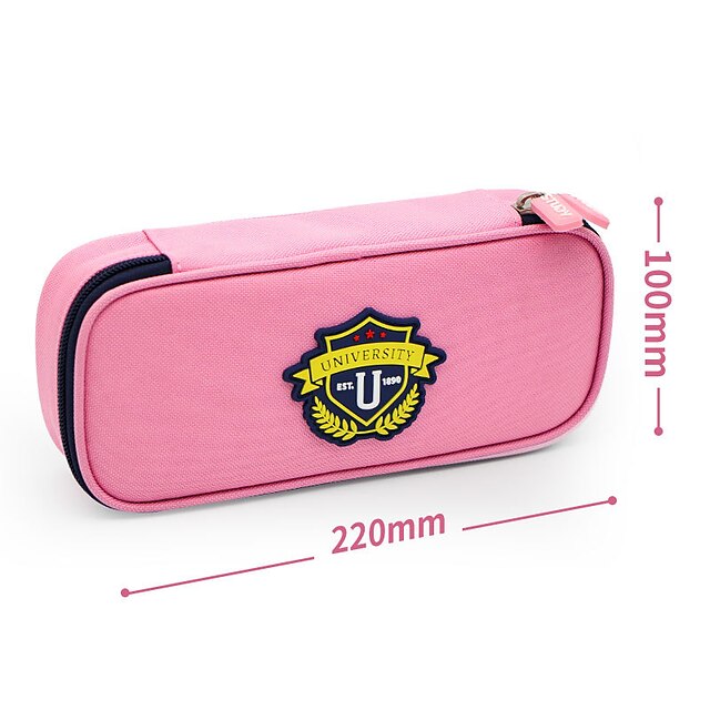 Consumer Electronics Stationery | Pencil Case Pen Pouch Marker Bag Wear-Resistant Multifunction With Zipper Canvas for School Of