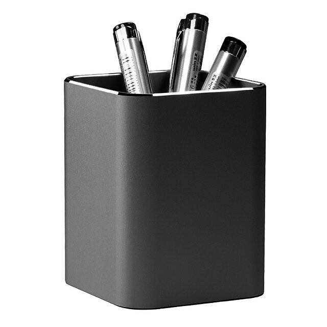 Consumer Electronics Stationery | Pen Pencil Holder Cup Big Capacity Metal for Office Business Student - DB10210