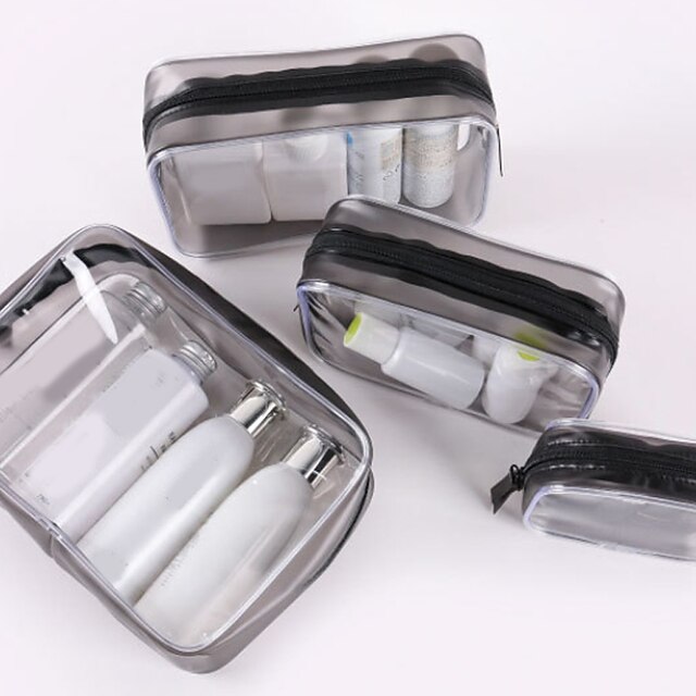 Home & Garden Home Decor | 4Pcs Transparent Waterproof Storage Bags - LZ03542