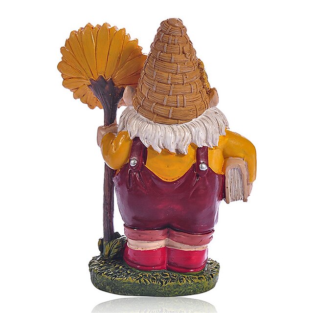 Home & Garden Home Decor | Bee Festival Gifts Gnome Dwarf Ornament Garden Resin Statue Ornament Decorative Dwarf Crafts - AD8830