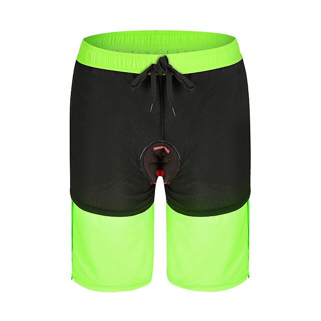 wosawe men's cycling padded shorts