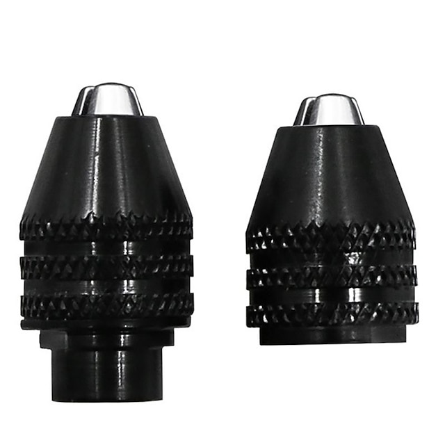  3 pièces mini mandrin de perceuse sans clé multifonctionnel multi m7/m8 pour outils rotatifs m8x0.75 mandrin de perceuse à trois mâchoires à changement rapide