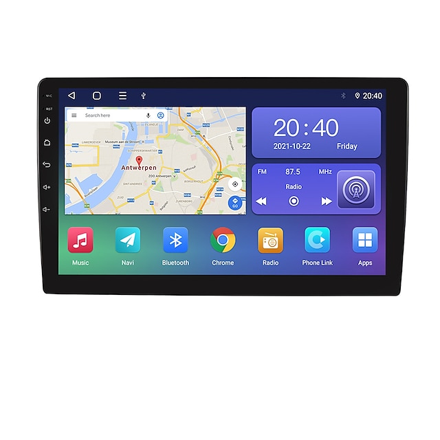  2 din Android 10 Car Radio Multimedia Video Player Navigation GPS carplay 9 inch Stereo Head unit For Nissan Kia Honda Toyota ALL Years