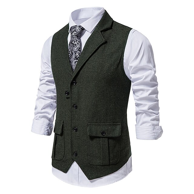 Vintage 1920s Vest Waistcoat The Great Gatsby Gentleman Groomsmen Men's ...