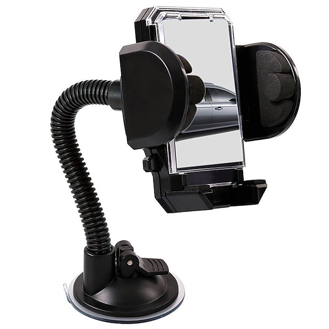  autós telefon tartó balek szélvédő műszerfal állítható forgatható rögzítésű tapadókorong univerzális mobiltelefon állványhoz