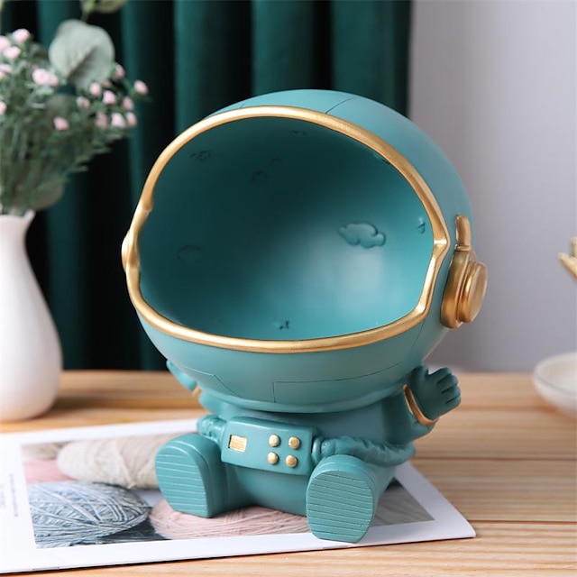 Home & Garden Home Decor | New Space Astronaut Storage Ashtray Convenient And Practical Resin Ornaments Home Living Room Decorat