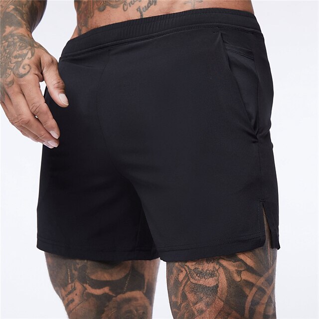 Mens Clothing Mens Bottoms | Mens Classic Style Fashion Active Shorts Elastic Waist Front Pocket Short Pants Sports Outdoor Casu