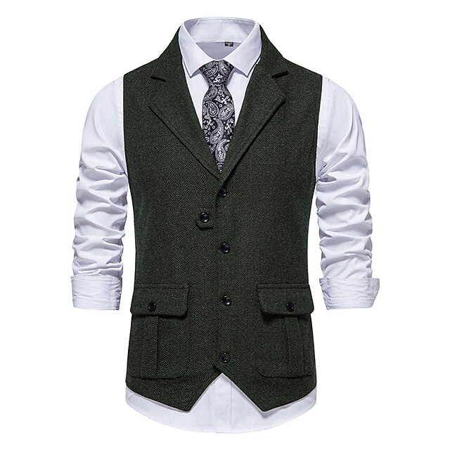 Vintage 1920s Vest Waistcoat The Great Gatsby Gentleman Groomsmen Men's ...