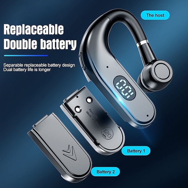  X5 אוזניות אלחוטיות Bluetooth 5.0 ביטול רעש חוץ סטריאו עם תיבת טעינה ל Apple Samsung Huawei Xiaomi MI יוגה שימוש יומיומי לטייל טלפון נייד