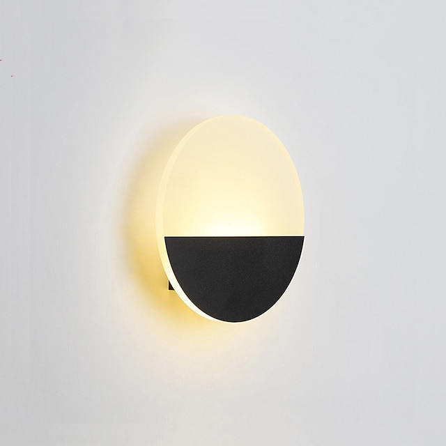  Applique da parete moderna per interni led acrilico camera da letto sala da pranzo applique da parete in metallo 5 w