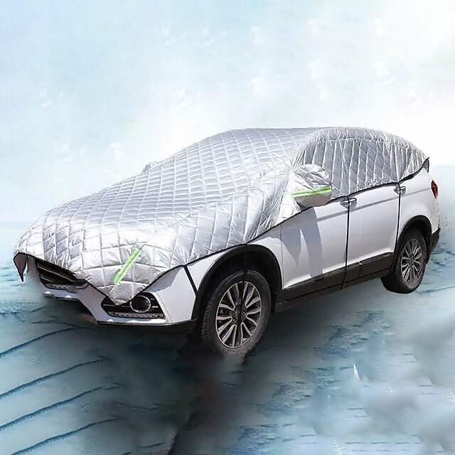  Starfire car clothing half cover half body car cover suv universal window sun cover rain cover cloth osłona przeciwpyłowa osłona przeciwsłoneczna