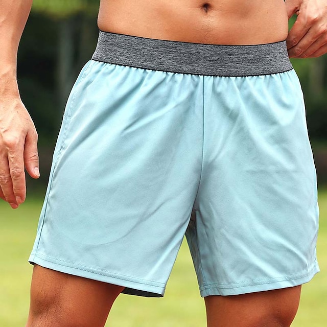 Mens Clothing Mens Bottoms | Mens Casual Casual / Sporty Active Shorts Pocket Elastic Waist Short Pants Sports Outdoor Casual Mi