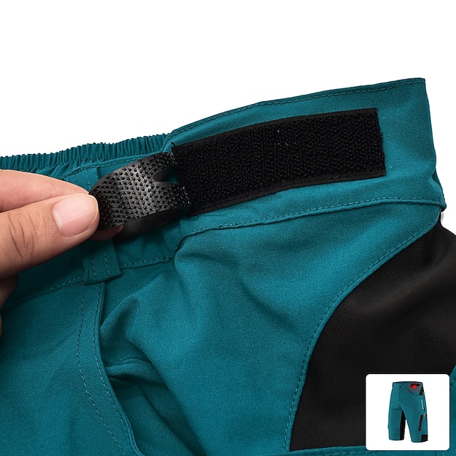 WOSAWE Men's Mountain Bike Shorts with Removable 5D Padded Underwear