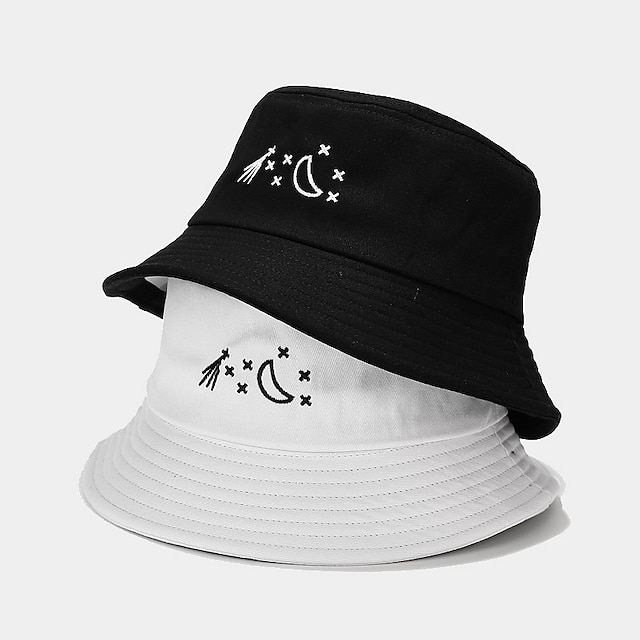 Shoes & Bags Fashion Accessories | 1pcs New Summer Cotton Embroidery Sun Hats for Women Men Hip Hop Caps Bucket Hat Fisherman Ca