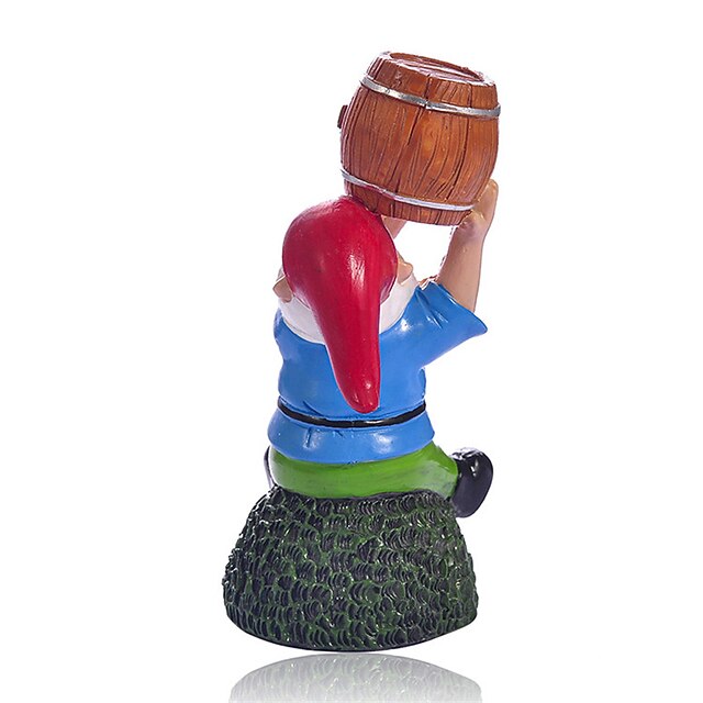 Home & Garden Home Decor | Gnome Hold A Wine Barrel Resin Craft Room Living Room Decoration - IJ94209