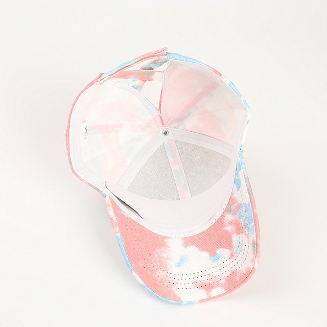 Shoes & Bags Fashion Accessories | 1pcs New Fashion Colorful Tie-dye Baseball Cap Spring Mens and Womens Trend Lovers Hat Outdoo