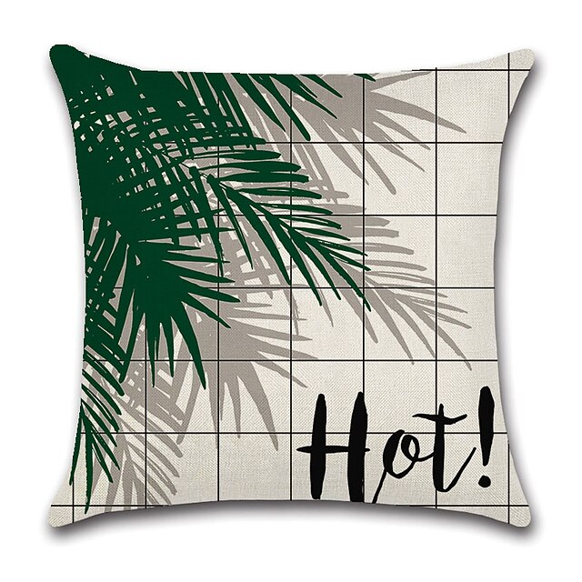 Home & Garden Home Decor | Summer Time Double Side Cushion Cover 4PC Soft Decorative Square Throw Pillow Cover Cushion Case Pill