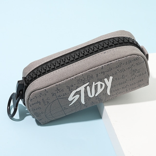 Consumer Electronics Stationery | Pencil Case Pen Pouch Marker Bag Wear-Resistant Multifunction With Zipper Canvas for School Of