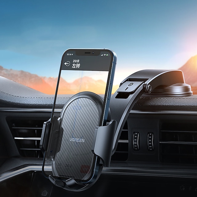  ugreen car phone phone holder stand gravity dashboard phone holder universial mobile phone support for iphone 13 12 pro xiaomi samsung