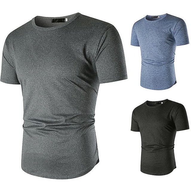 Sports & Outdoors Camping, Hiking & Backpacking | Mens Hiking Tee shirt Short Sleeve Tee Tshirt Top Outdoor Breathable Quick Dry