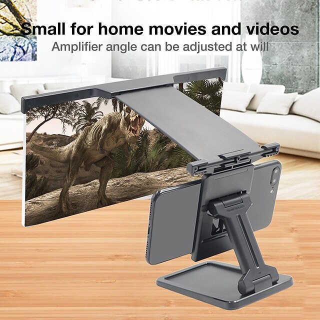 Phones & Accessories Phone Mounts & Holders | 12inch Screen Amplifier HD 3D Video Mobile Phone Magnifying Glass Stand Bracket Ph