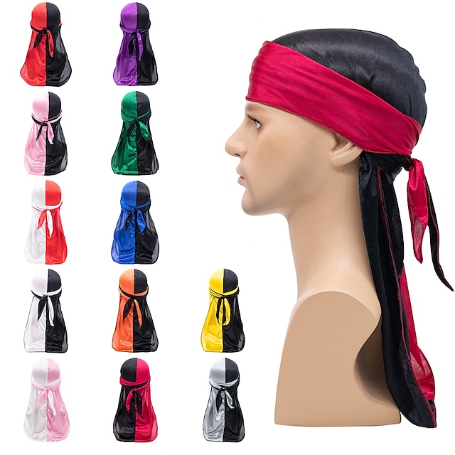 Shoes & Bags Fashion Accessories | 1 pcs Unisex Sports & Outdoors Simple Style Beach Durags Turban Sports & Outdoor Holiday Sexy