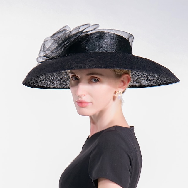 Flax Lace Hats Headpiece Wedding Party Elegant Classical Feminine Style ...
