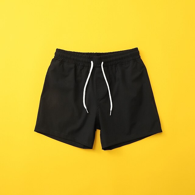 Mens Clothing Mens Bottoms | Mens Classic Style Fashion Active Shorts Drawstring Pocket Elastic Drawstring Design Short Pants Sp