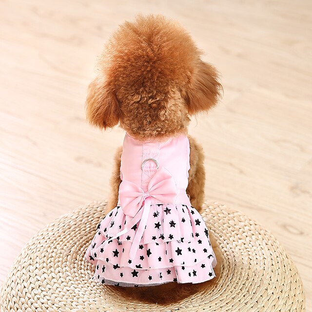 Dog Cat Dress Stars Fashion Cute Holiday Casual / Daily Dog Clothes