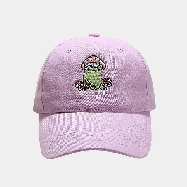 Shoes & Bags Fashion Accessories | Women Men Couple Summer Cotton Baseball Cap Cartoon Embroidery Solid Color Harajuku Hip Hop S